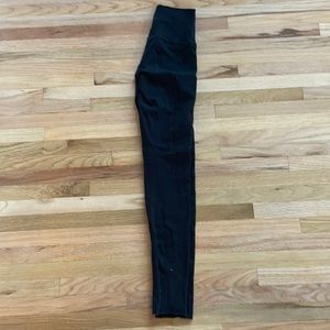 black aritzia/tna black leggings